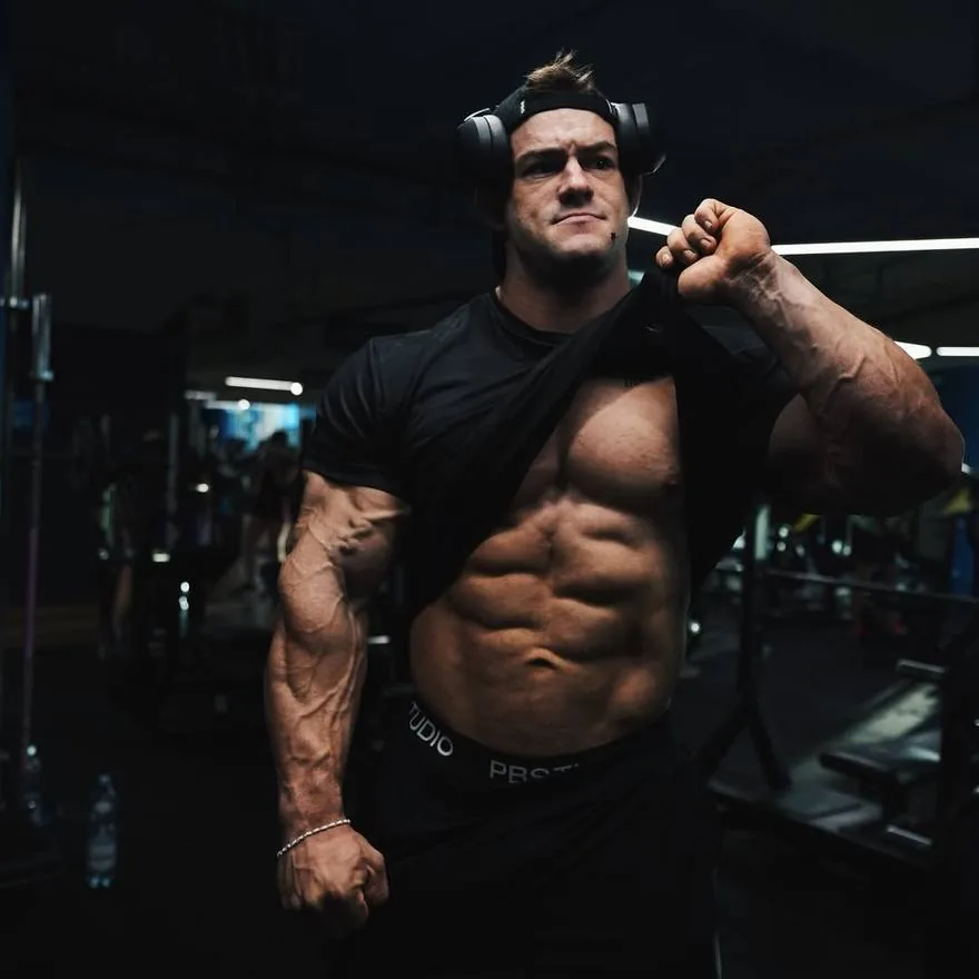 Joan Pradells en el gimnasio